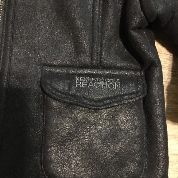 Kenneth Cole Black suede Jacket 18M - Picture 4 of 6
